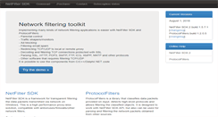Desktop Screenshot of netfiltersdk.com